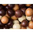 Milk, Dark, White Satin and Butterscotch coated Hazelnut Assortment 